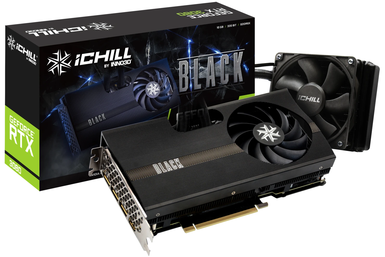 INNO3D GEFORCE RTX 3080 ICHILL BLACK LHR